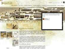 Tablet Screenshot of celtiberiasoria.es